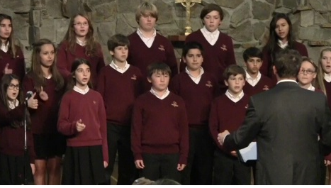 Middle School choir ERIC ROUSE
