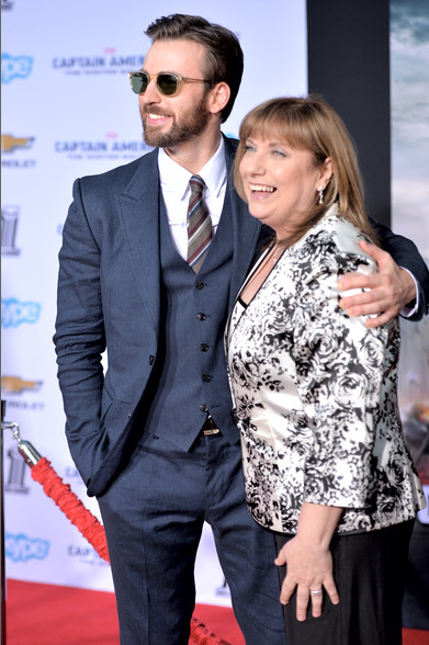 Chris Evans and Hollywood Mom Lisa Evans