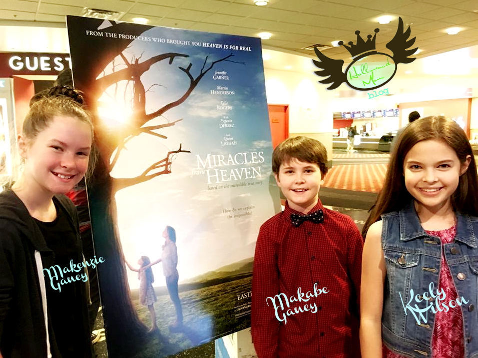 HMB Child Stars Attend VIP Screening MIRACLES FROM HEAVEN