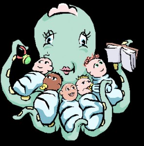 octopus-mom