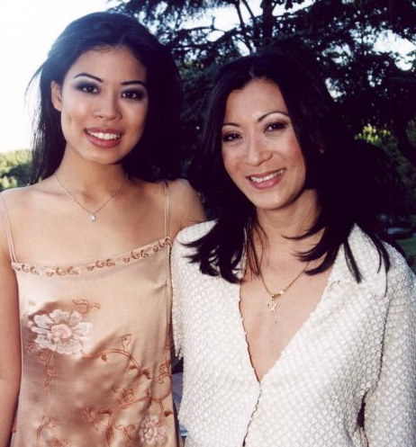 Vanessa Mae and Mother