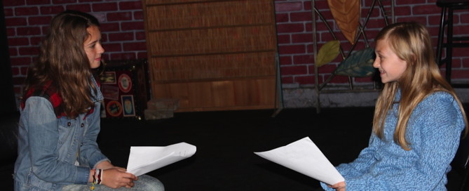child actors auditioning